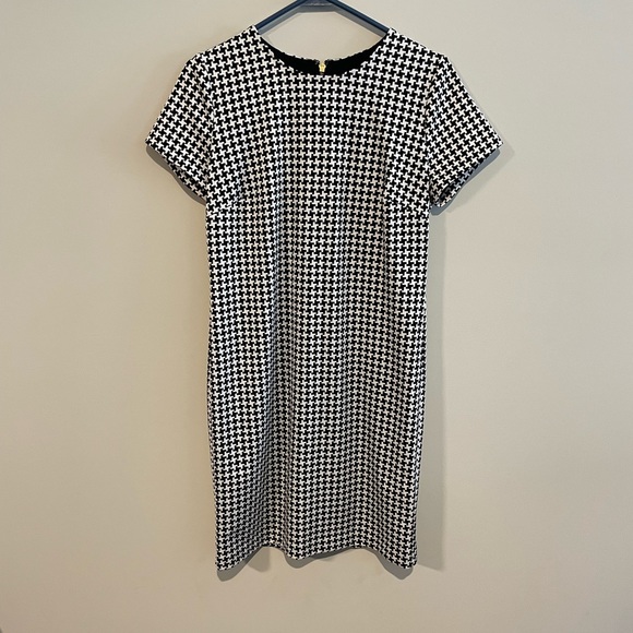 Michael Michael Kors Houndstooth Dress Size Medium - Picture 3 of 11